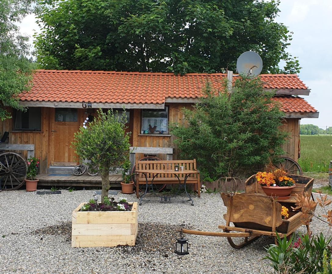 メミンゲン Chrom Ranch Reiterhof Bed & Breakfast エクステリア 写真
